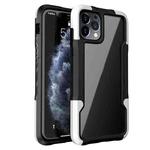 For iPhone 13 Armor Acrylic 3 in 1 Phone Case(White)