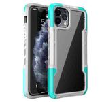 For iPhone 11 Pro Max Armor Acrylic 3 in 1 Phone Case (Sky Blue)