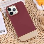 For iPhone 11 Pro Max TPU + Electroplated PC Phone Case (Red)