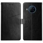 For Nokia X100 Y Stitching Horizontal Flip Leather Phone Case(Black)