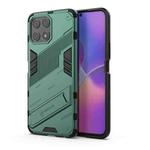 For Honor X30i / Play6T Pro / X8 Punk Armor PC + TPU Phone Case with Holder(Green)