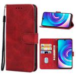 For TCL 30T T603DL Leather Phone Case(Red)