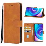 For TCL 30T T603DL Leather Phone Case(Brown)