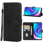 For TCL 30T T603DL Leather Phone Case(Black)
