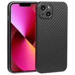 DFANS DESIGN Kevlar Carbon Fiber PC Phone Case For iPhone 13(Black)