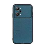 For OPPO K10 Pro 5G Accurate Hole Genuine Leather Phone Case(Green)