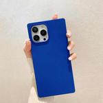 Square Skin Feel TPU Phone Case For iPhone 13 Pro(Blue)