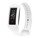 For Amazon Halo View Silicone Integrated Watch Band(White)