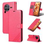 For vivo X80 AZNS Sheepskin Texture Flip Leather Phone Case(Red)