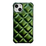 For iPhone 11 Rhombic Texture Chameleon TPU Phone Case (Green)