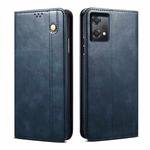 For OnePlus Nord CE 2 Lite 5G Oil Wax Crazy Horse Texture Leather Phone Case(Blue)