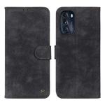 For Motorola Moto G 5G 2022 Antelope Texture Magnetic Buckle Leather Phone Case(Black)