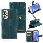For Samsung Galaxy A13 4G Case Craft Multifunctional Horizontal Flip Leather Phone Case(Green)