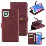 For Samsung Galaxy A22 5G Case Craft Multifunctional Horizontal Flip Leather Phone Case(Red)