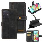 For Samsung Galaxy A71 4G Case Craft Multifunctional Horizontal Flip Leather Phone Case(Black)