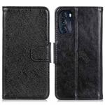 For Motorola Moto G 5G 2022 Nappa Texture Leather Phone Case(Black)