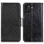 For OnePlus Ace / 10R Nappa Texture Horizontal Flip Leather Phone Case(Black)