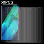 50 PCS 0.26mm 9H 2.5D Tempered Glass Film For Infinix Note 12 VIP