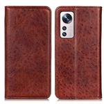 For Xiaomi 12 Lite Magnetic Crazy Horse Texture Horizontal Flip Leather Phone Case(Brown)