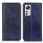 For Xiaomi 12 Lite Magnetic Crazy Horse Texture Horizontal Flip Leather Phone Case(Blue)