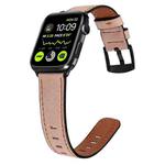 Retro Leather Watch Band For Apple Watch Series 8&7 41mm / SE 2&6&SE&5&4 40mm / 3&2&1 38mm(Pink)