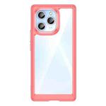 For Honor 60 SE Colorful Series Acrylic + TPU Phone Case(Red)