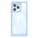 For Honor 60 SE Colorful Series Acrylic + TPU Phone Case(Blue)