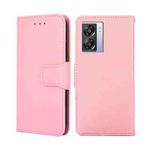 For OPPO A57 5G 2022 / Realme Q5i Crystal Texture Leather Phone Case(Pink)