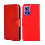 For OPPO Realme GT Neo3 Crystal Texture Leather Phone Case(Red)