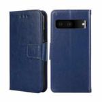 For Google Pixel 7 5G Crystal Texture Leather Phone Case(Blue)