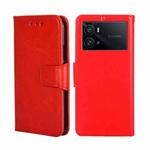 For vivo iQOO 9 Pro 5G Crystal Texture Leather Phone Case(Red)