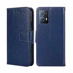 For vivo iQOO U5 5G Crystal Texture Leather Phone Case(Royal Blue)