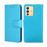 For vivo S12 5G / V23 Crystal Texture Leather Phone Case(Sky Blue)