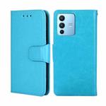 For vivo S12 Pro 5G / V23 Pro Crystal Texture Leather Phone Case(Sky Blue)