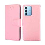 For vivo S12 Pro 5G / V23 Pro Crystal Texture Leather Phone Case(Pink)
