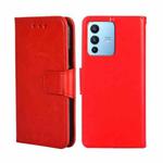 For vivo S12 Pro 5G / V23 Pro Crystal Texture Leather Phone Case(Red)
