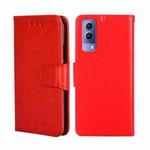 For vivo Y53S 5G / iQOO Z5X / T1X Crystal Texture Leather Phone Case(Red)