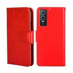 For vivo Y76S CN Version / Y74S Crystal Texture Leather Phone Case(Red)