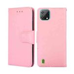 For Blackview A55 Crystal Texture Leather Phone Case(Pink)