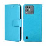 For Blackview A55 Pro Crystal Texture Leather Phone Case(Sky Blue)