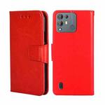 For Blackview A55 Pro Crystal Texture Leather Phone Case(Red)