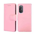 For Huawei nova 9 SE Crystal Texture Leather Phone Case(Pink)