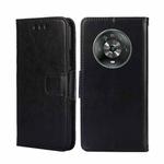 For Honor Magic4 Crystal Texture Leather Phone Case(Black)