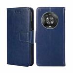 For Honor Magic4 Crystal Texture Leather Phone Case(Royal Blue)