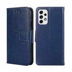 For Samsung Galaxy A23 5G Crystal Texture Leather Phone Case(Royal Blue)