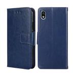 For Sony Xperia Ace III Crystal Texture Leather Phone Case(Royal Blue)