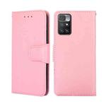 For Xiaomi Redmi 10 Crystal Texture Leather Phone Case(Pink)