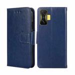 For Xiaomi Redmi K50 Gaming Crystal Texture Leather Phone Case(Royal Blue)