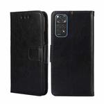 For Xiaomi Redmi Note 11 4G Global/11S Crystal Texture Leather Phone Case(Black)