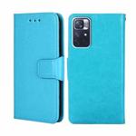 For Xiaomi Redmi Note 11 5G/Poco M4 Pro 5G Crystal Texture Leather Phone Case(Sky Blue)